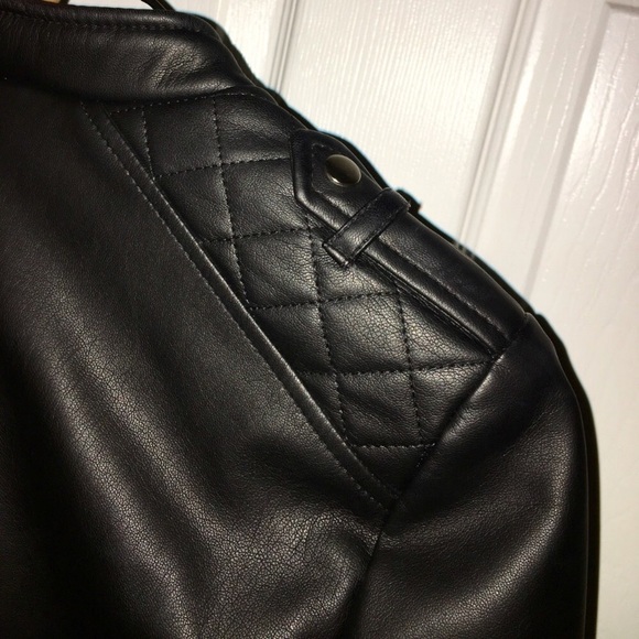 Zara Moto leather jacket - Picture 5 of 6